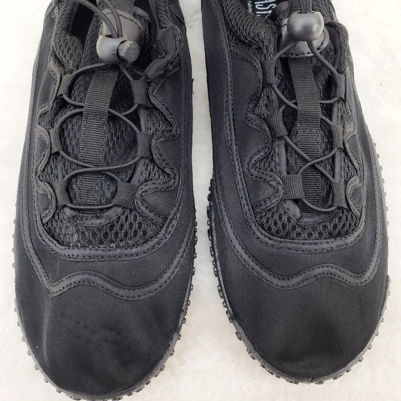 Men size 13 Aqua Water Shoes Black Quick Dry - Picture 8 of 8